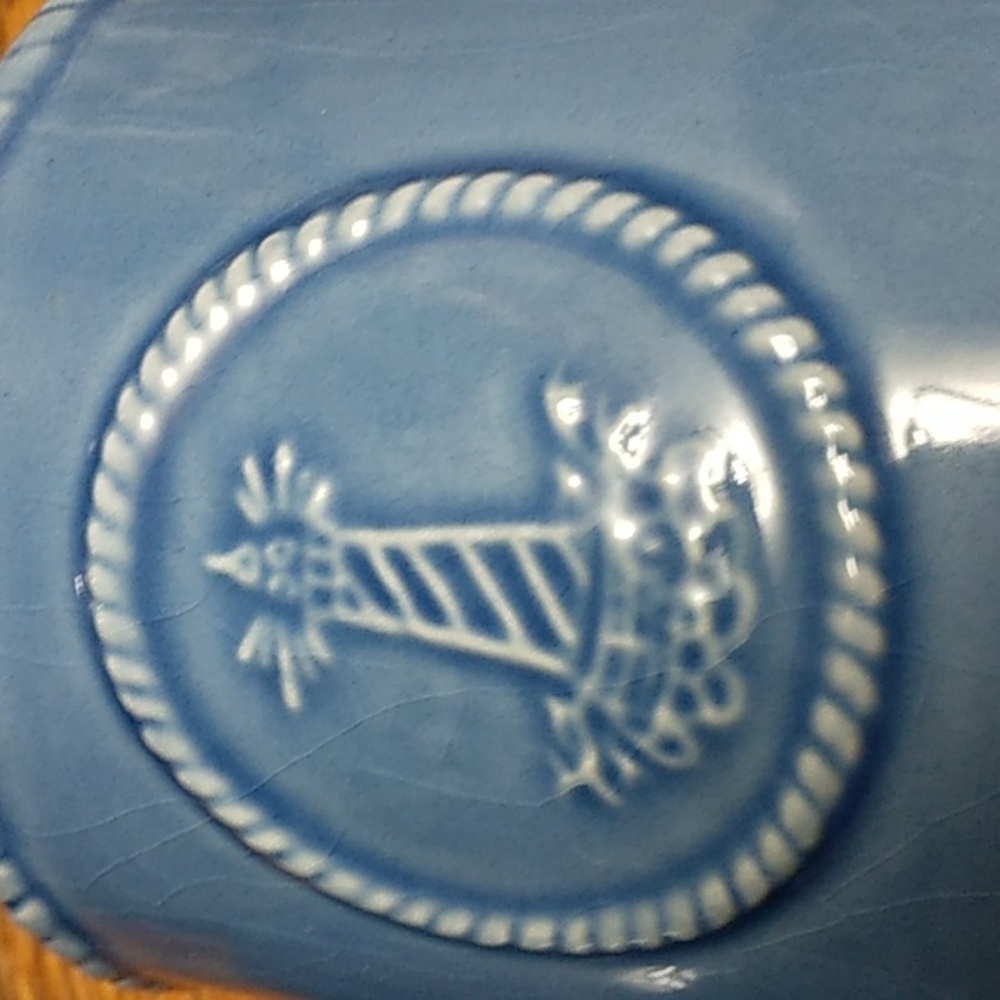 American Antelier Nautical Blue stoneware - Picture 5 of 7